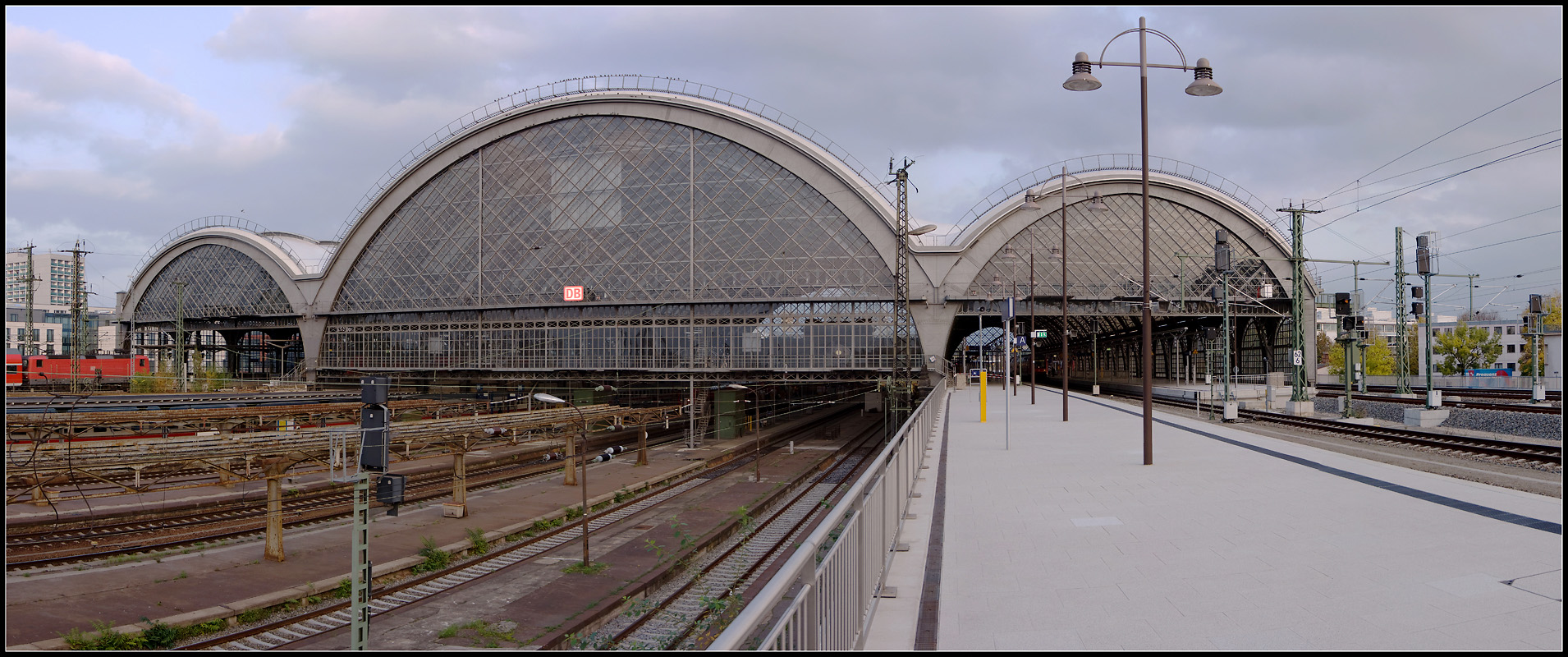 Einfahrt Hbf Pano