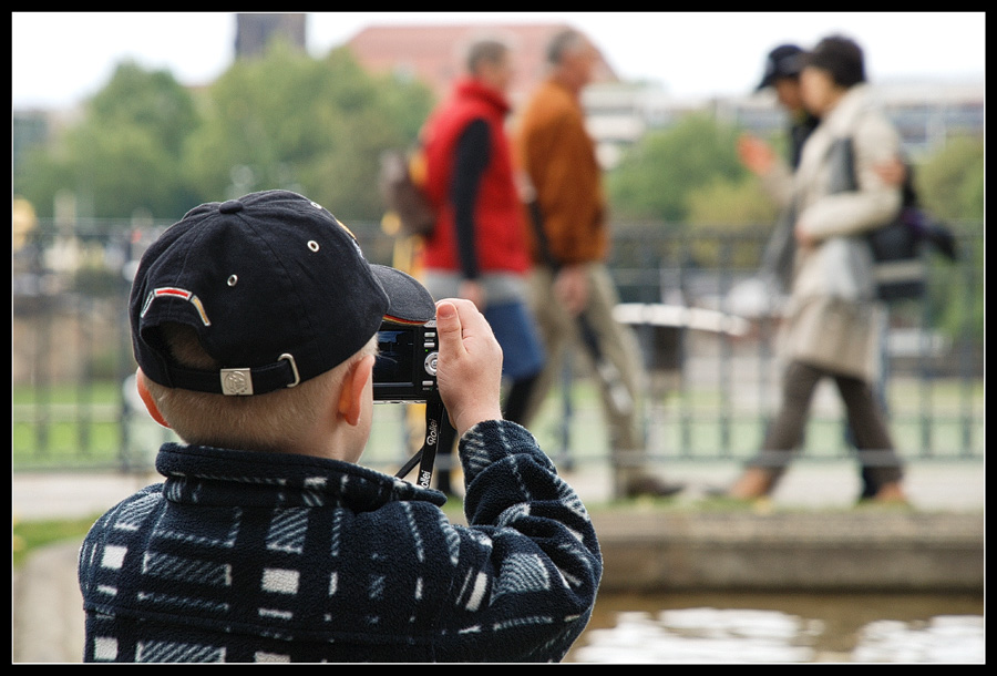 Starfotograf mit seinen 4 Models