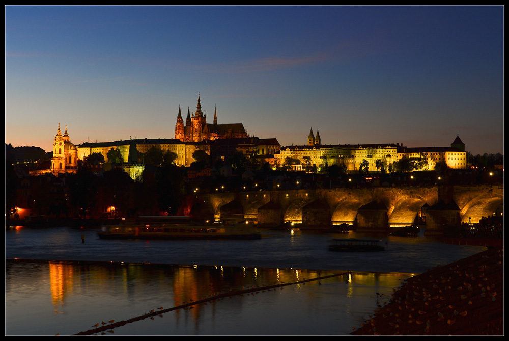 Prag am Abend