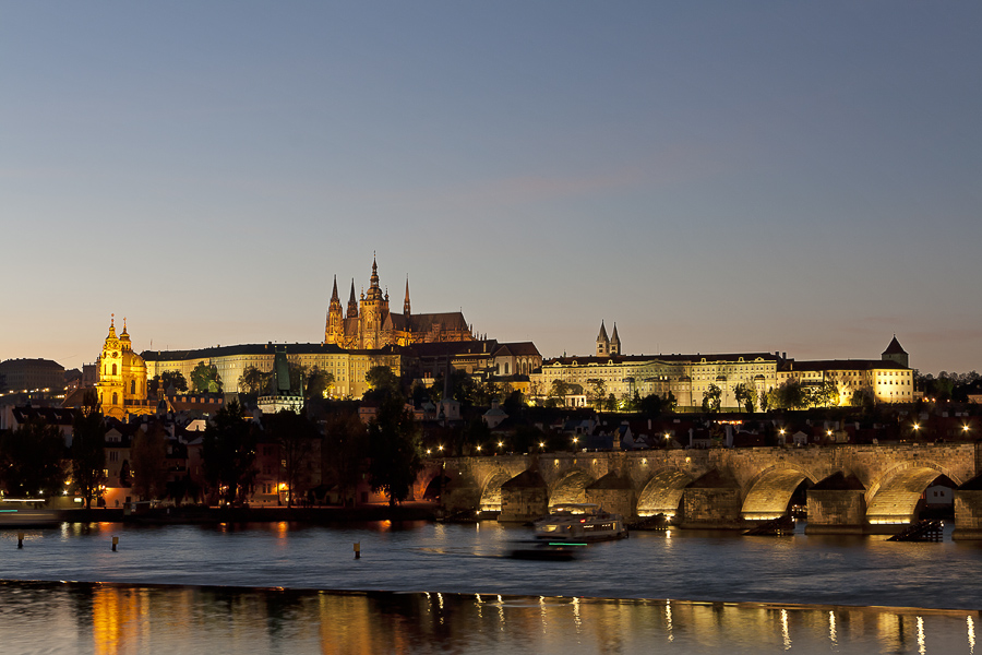 Hradchin mit Karlsbrücke