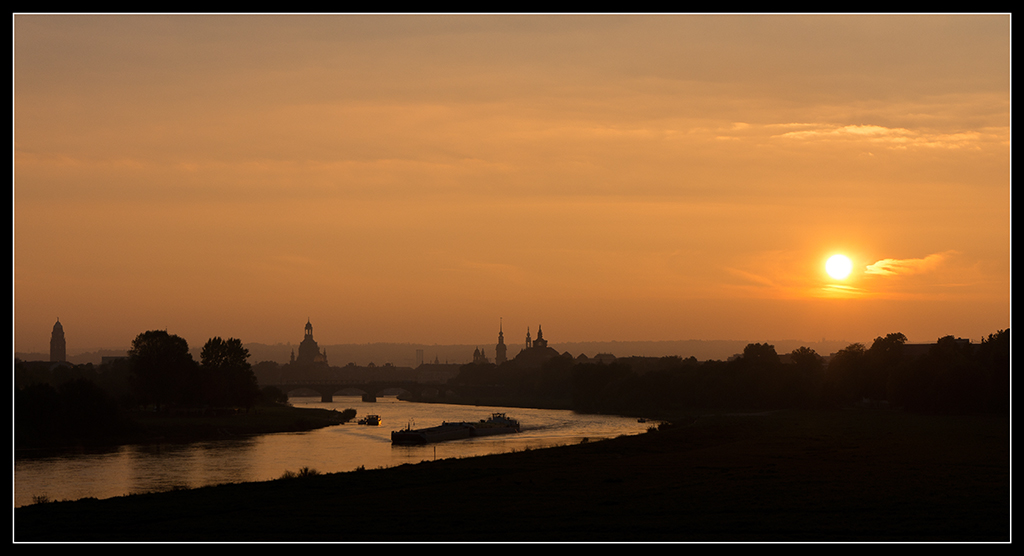 Sonnenuntergang Orange