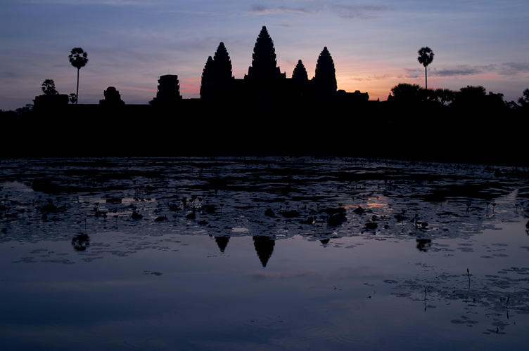 Sonnenaufgang über Angkor Wat