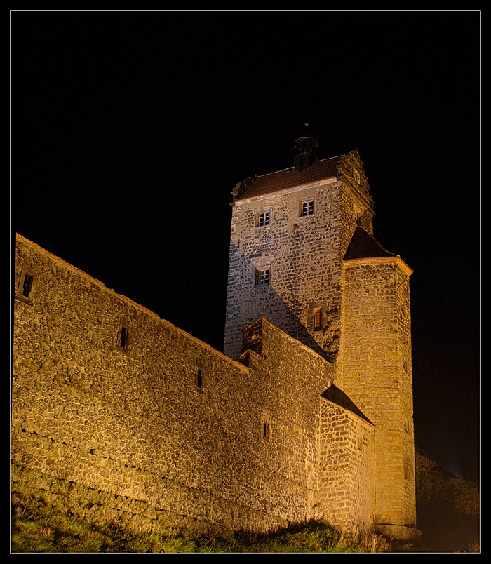 Burgmauer Stolpen