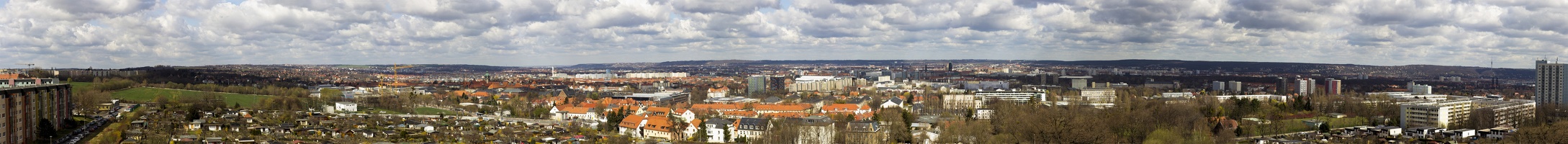 Panorama Bismarckturm (Dresden Räcknitz)