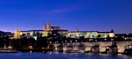 Blaue Stunde Prag