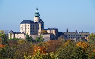 Schloss Friedland aus der Ferne