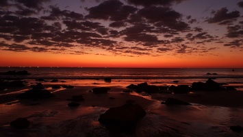 Sunset at Ngapali Beach
